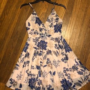 Floral spaghetti strap dress